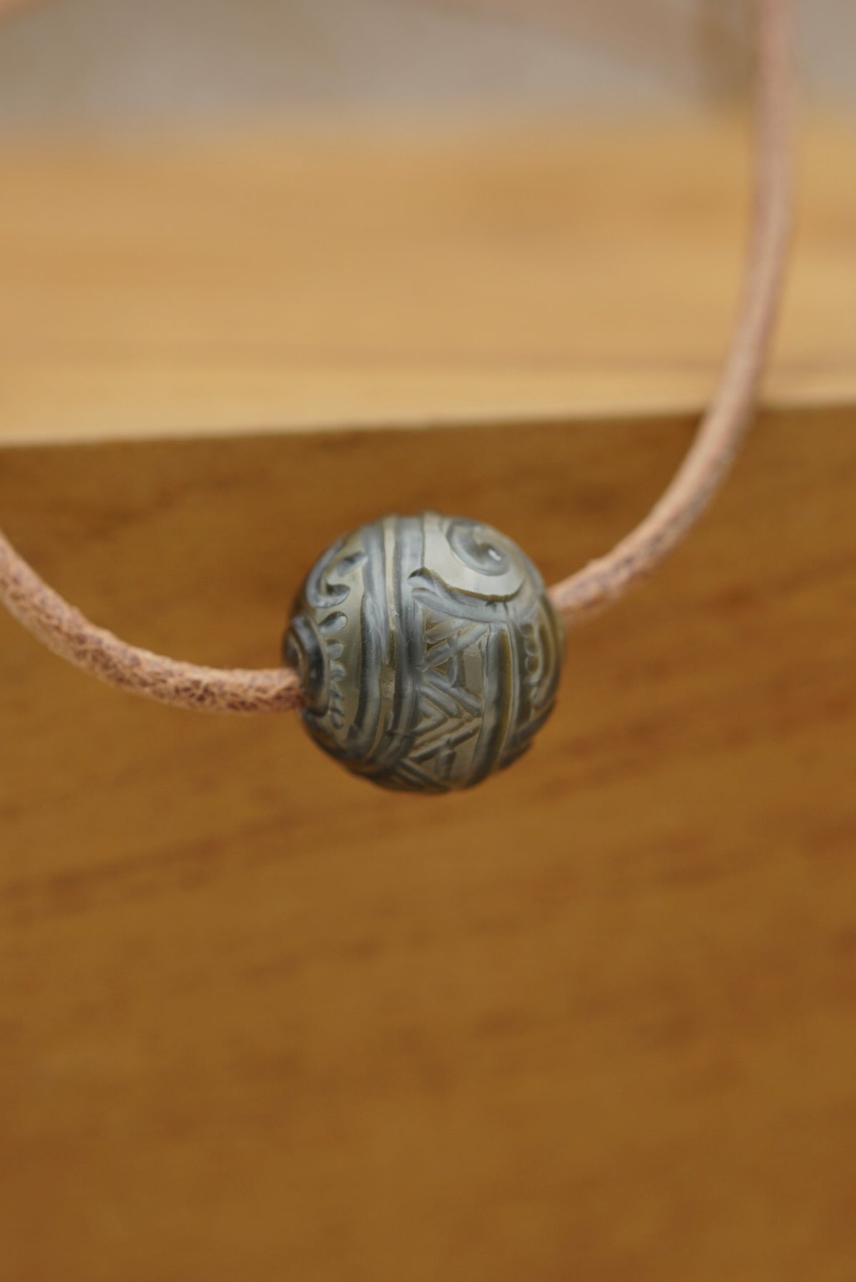 Nui iti perle de Tahiti de 14.1mm gravée