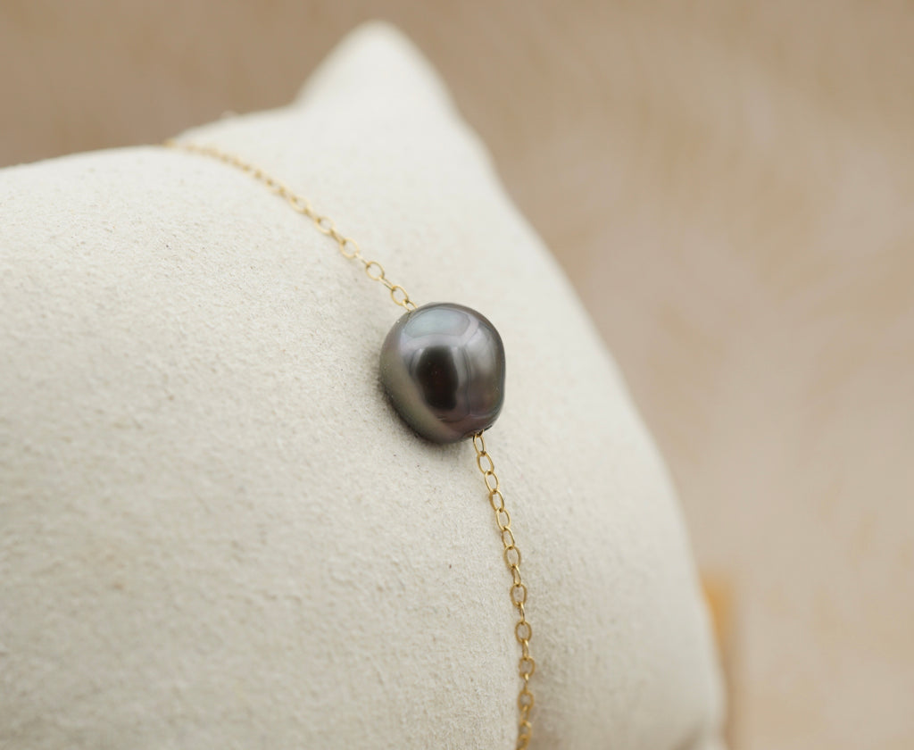 Tubuai véritable perle de Tahiti de 8.9mm