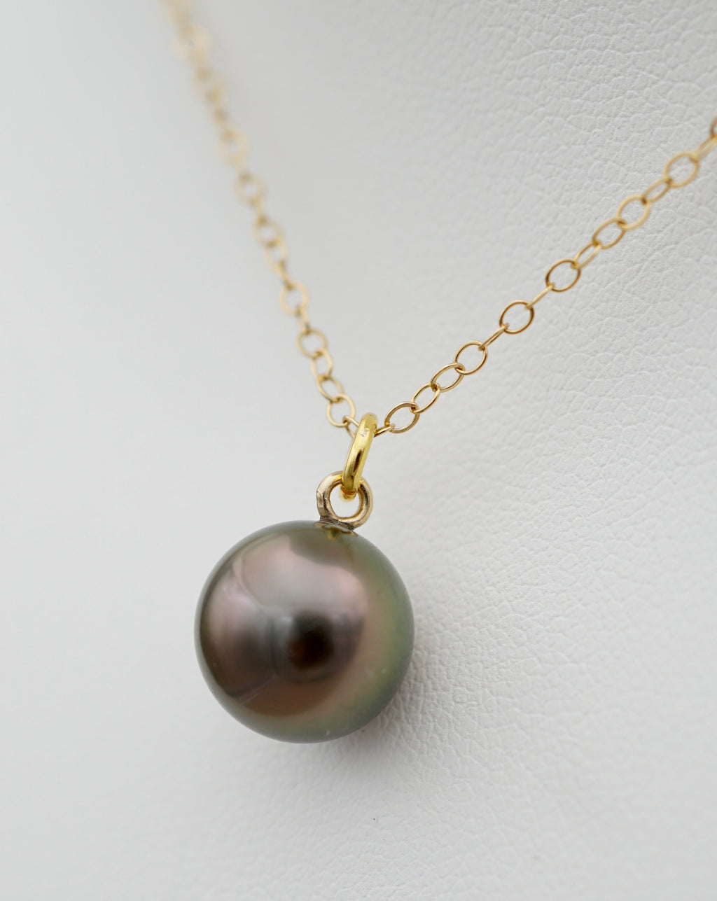 Miri perle de Tahiti ronde de 9.7mm