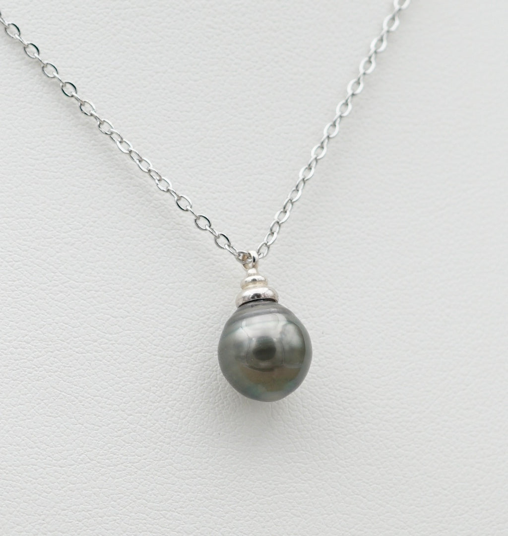 Papara perle de Tahiti cerclée de 9.7mm