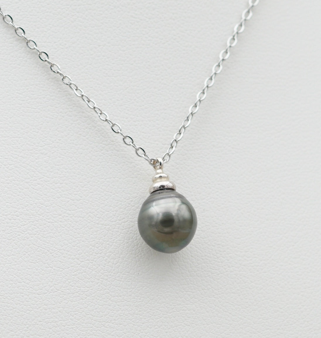 Papara perle de Tahiti cerclée de 9.7mm