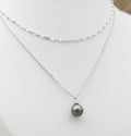 Papara perle de Tahiti cerclée de 9.7mm