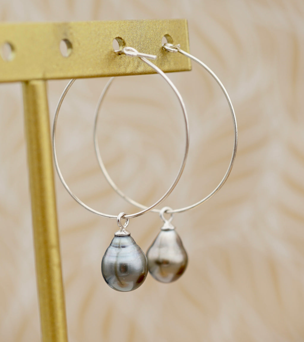 Tiaré perles de Tahiti baroques de 8.4mm