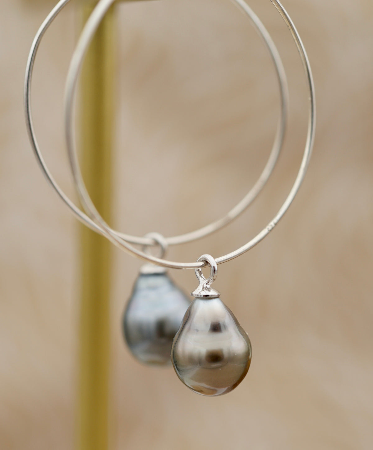 Tiaré perles de Tahiti baroques de 8.4mm