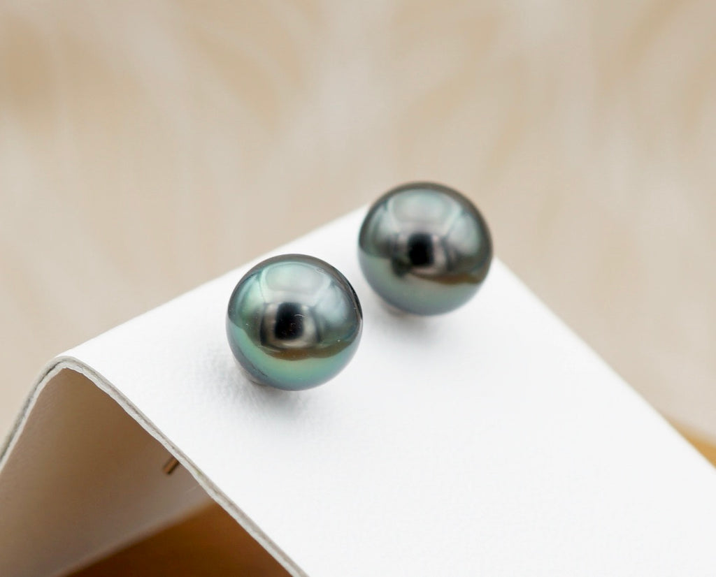 Taapuna perles de Tahiti de 8.6mm sur argent