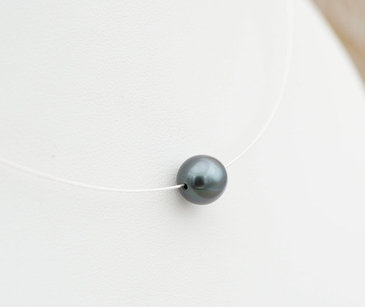 Kawuai perle de Tahiti de 9.5mm sur argent 925mm