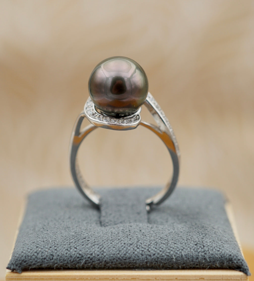 Magnifique bague de 9.7mm Catégorie AAA