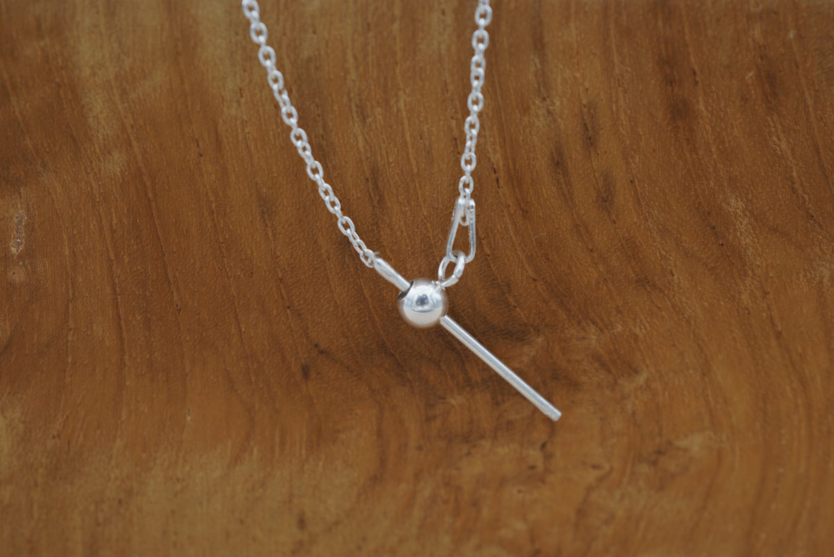Bracelet en argent 925 orné d'une perle de Tahiti de 9.3mm