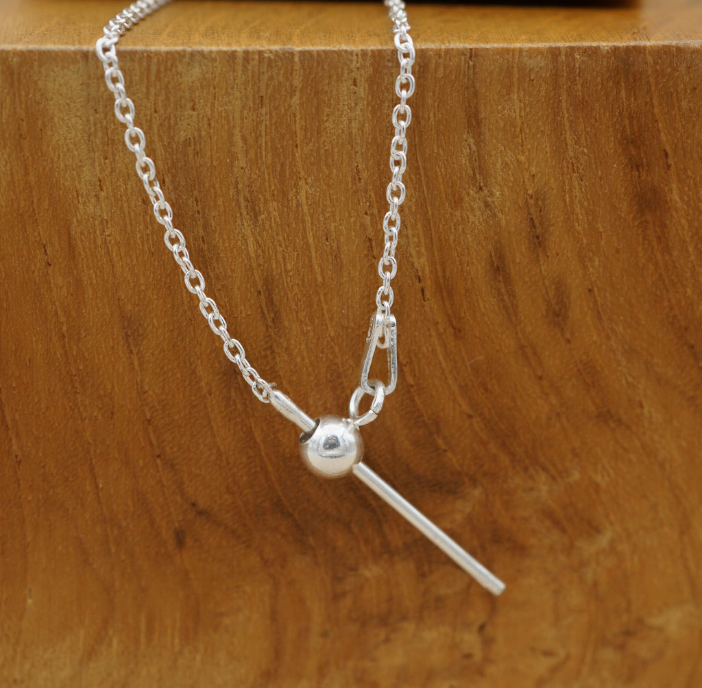 Bracelet en argent 925 orné d'une perle de Tahiti de 9.3mm